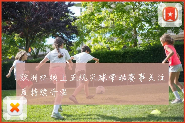 欧洲杯线上正规买球带动赛事关注度持续升温
