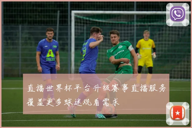 直播世界杯平台升级赛事直播服务覆盖更多球迷观看需求